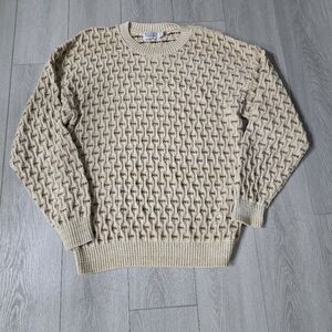 Ashley Knit Vintage Men's Crewneck Sweater Size Large